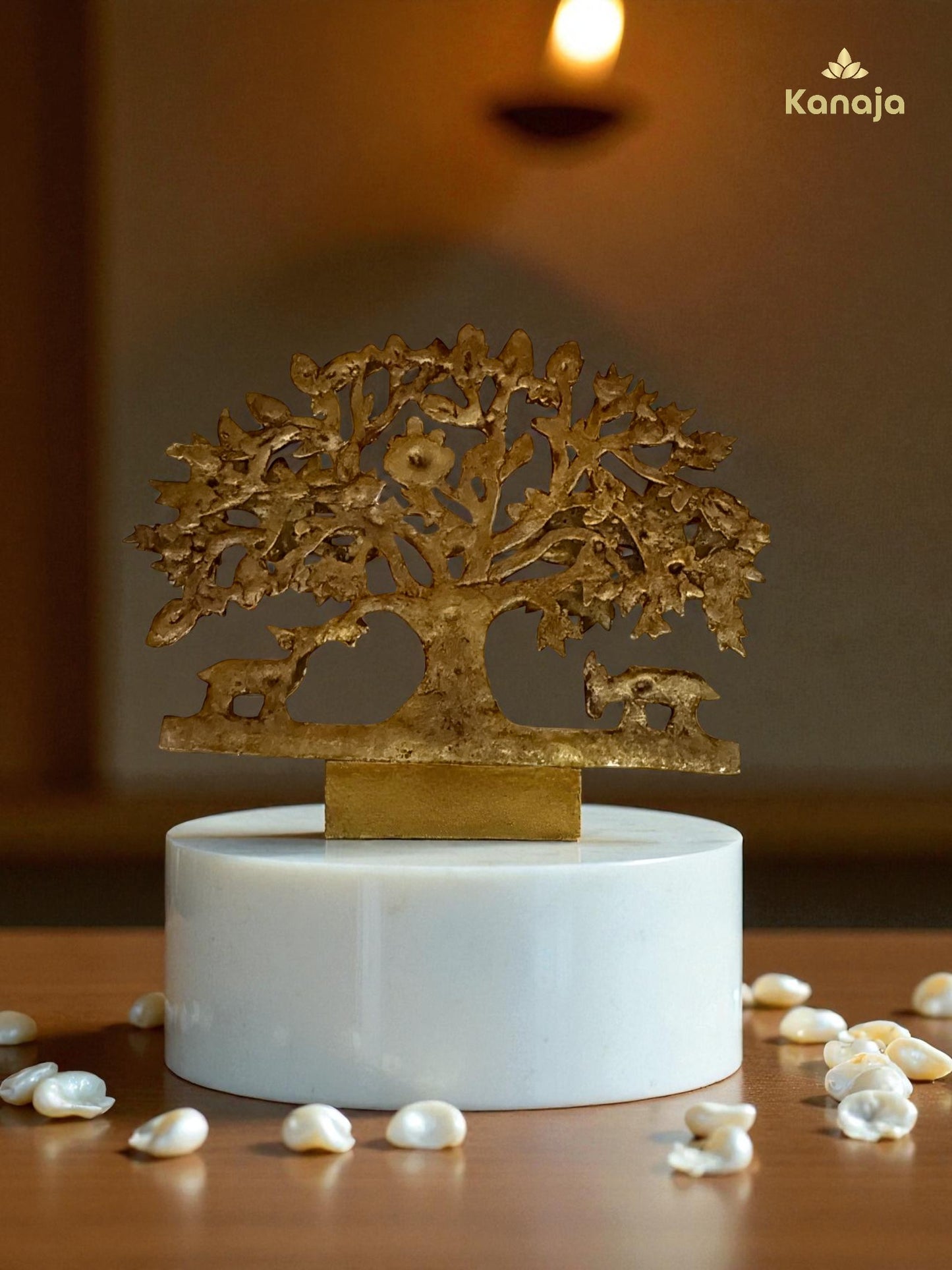 Brass Tree of Life Wall Hanging