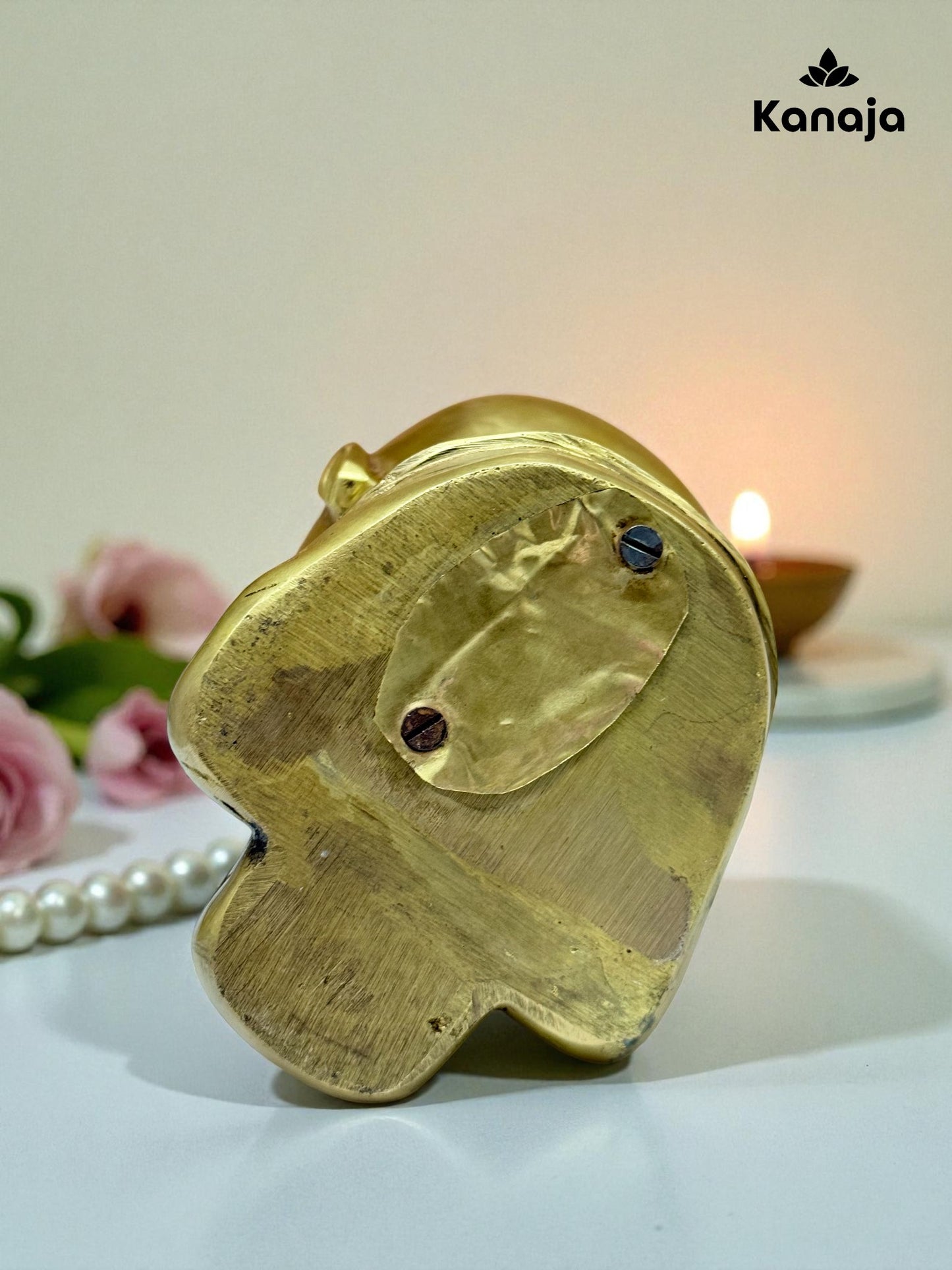 Golden Laughing Buddha Monk Statue - Bring Joy and Serenity to Your Space