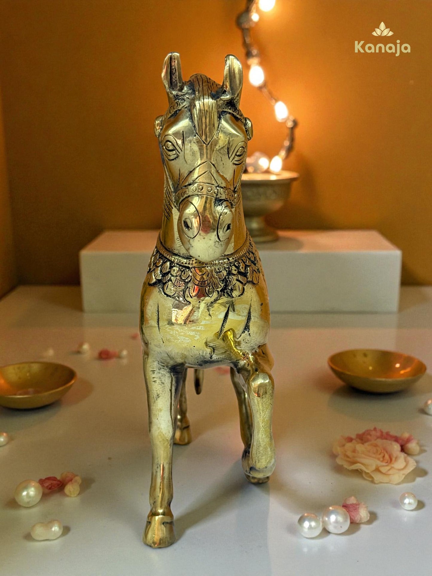 Golden Scooter Miniature - A Nod to Classic Style and Freedom