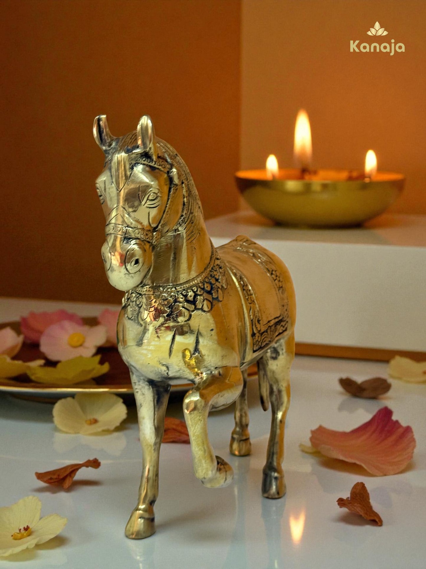 Golden Scooter Miniature - A Nod to Classic Style and Freedom