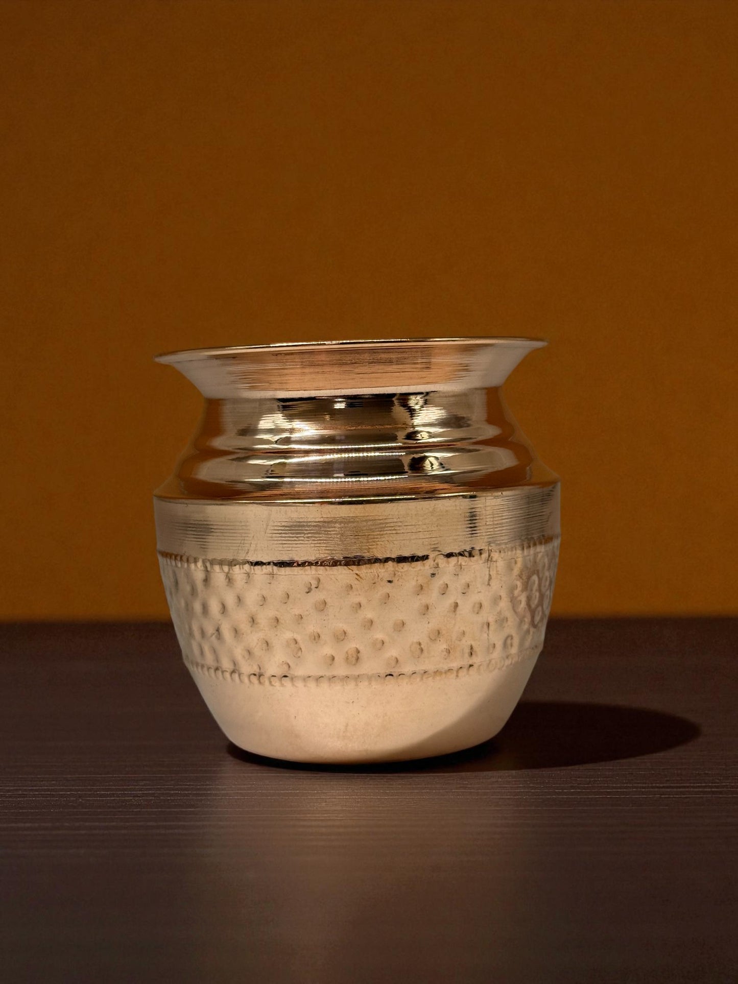 Timeless Handcrafted Hammered Copper Pot