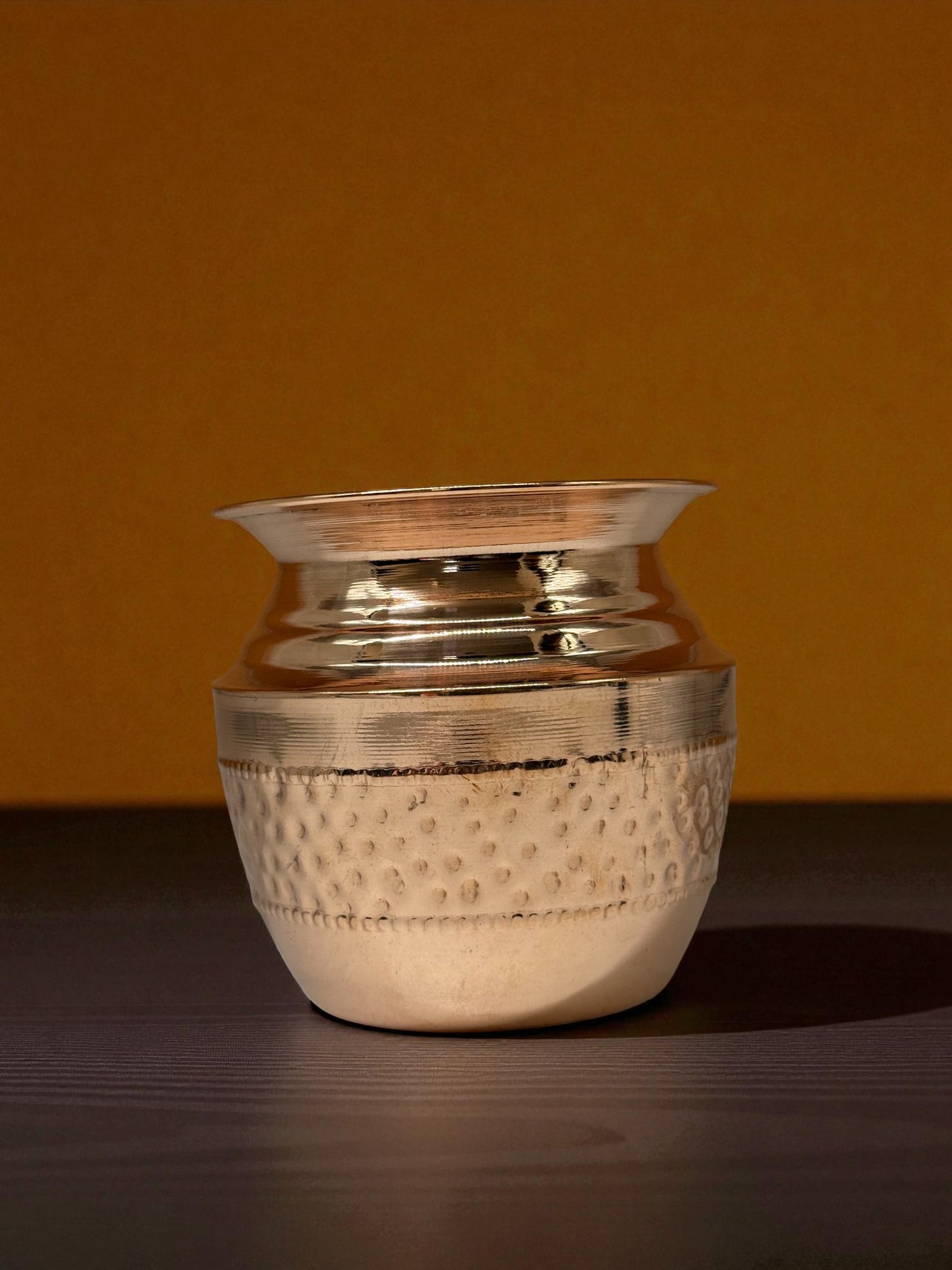 Timeless Handcrafted Hammered Copper Pot