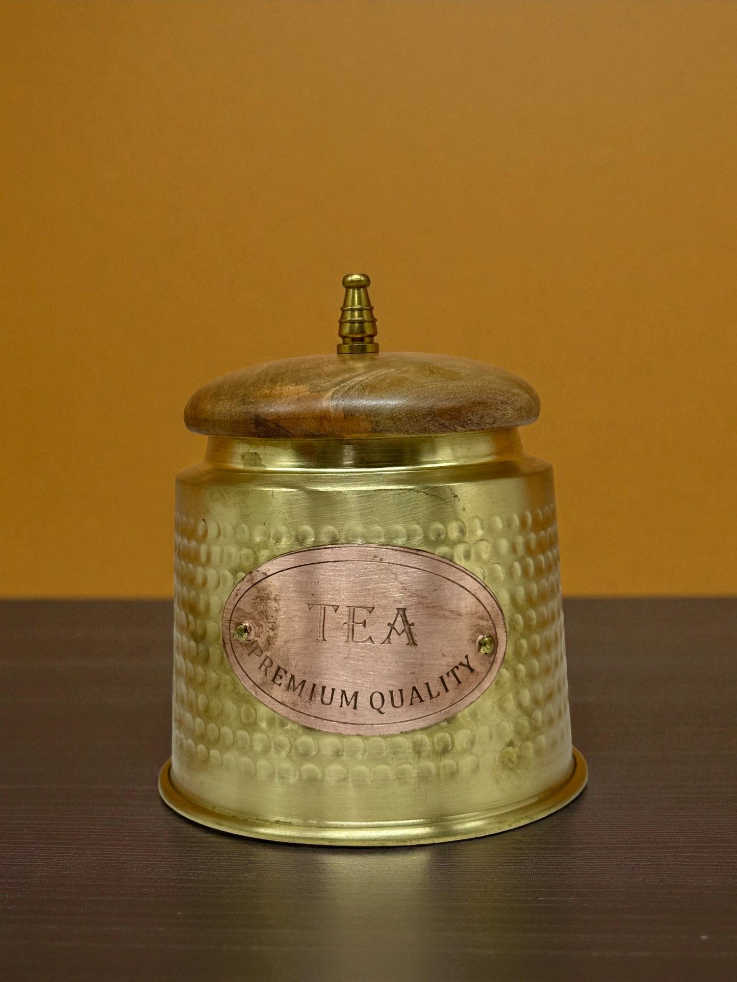 Copper Pot with Hand-Hammered Design