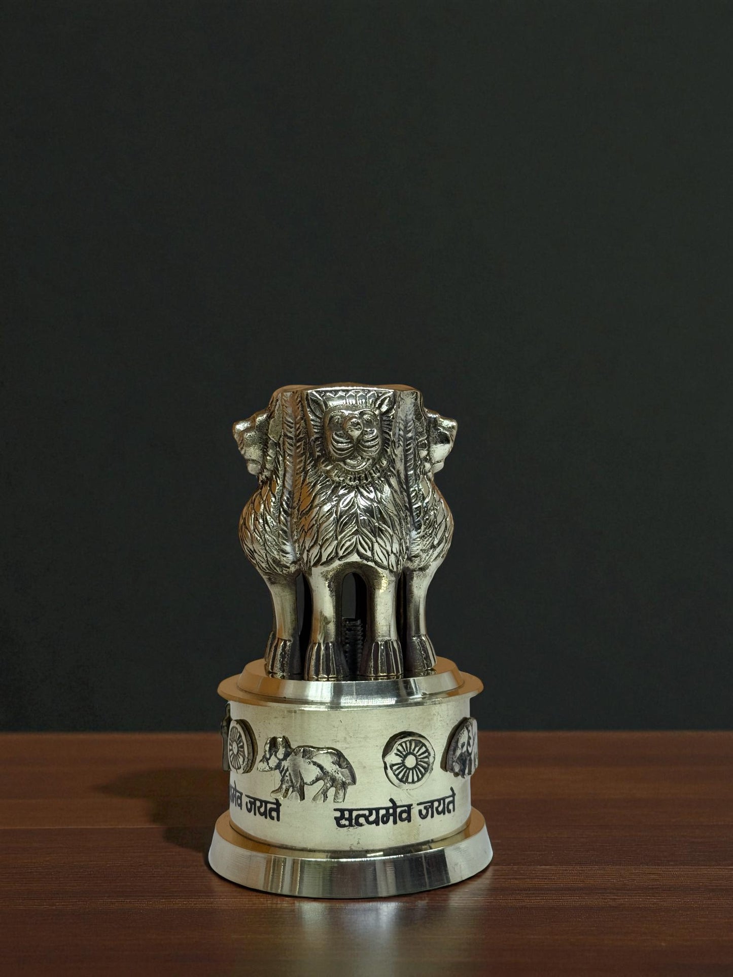 Noble Brass National Emblem of India – Ashoka Lion Capital Statue