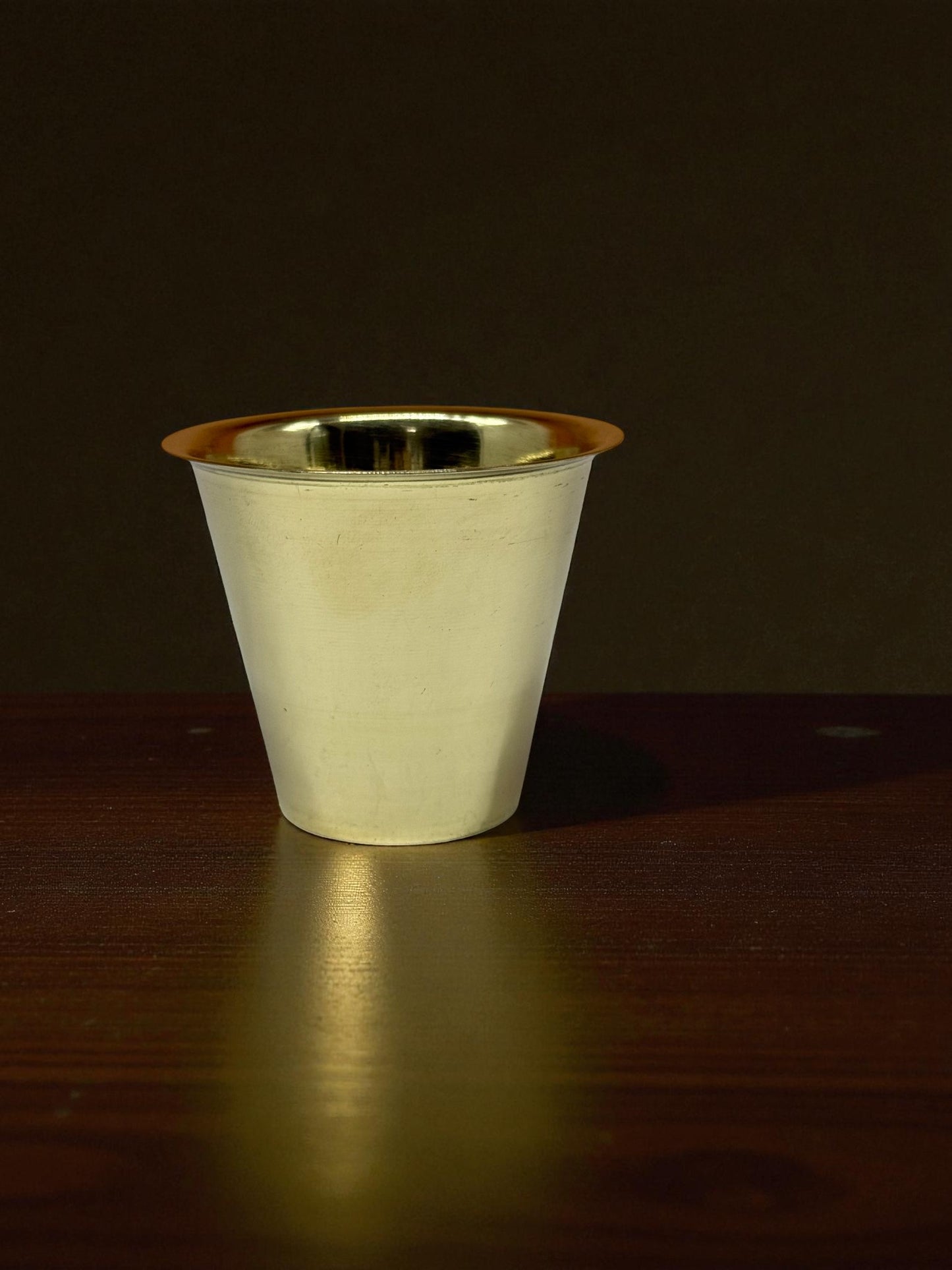 Brass Coffee Dabara Set – Traditional South Indian Filter Coffee Set (3 Sizes)