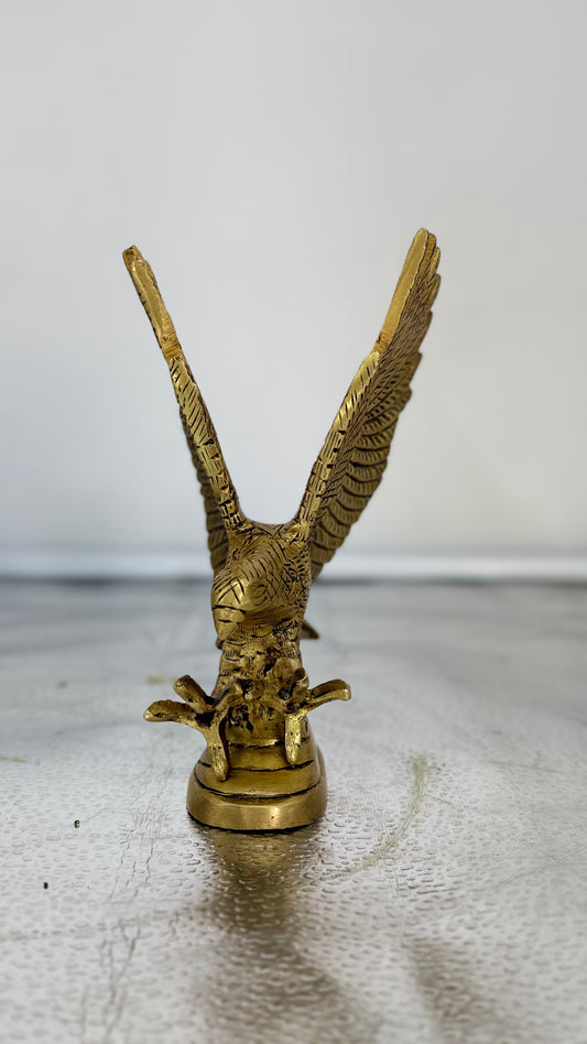 Majestic Brass Eagle Statue - Symbol of Strength and Freedom