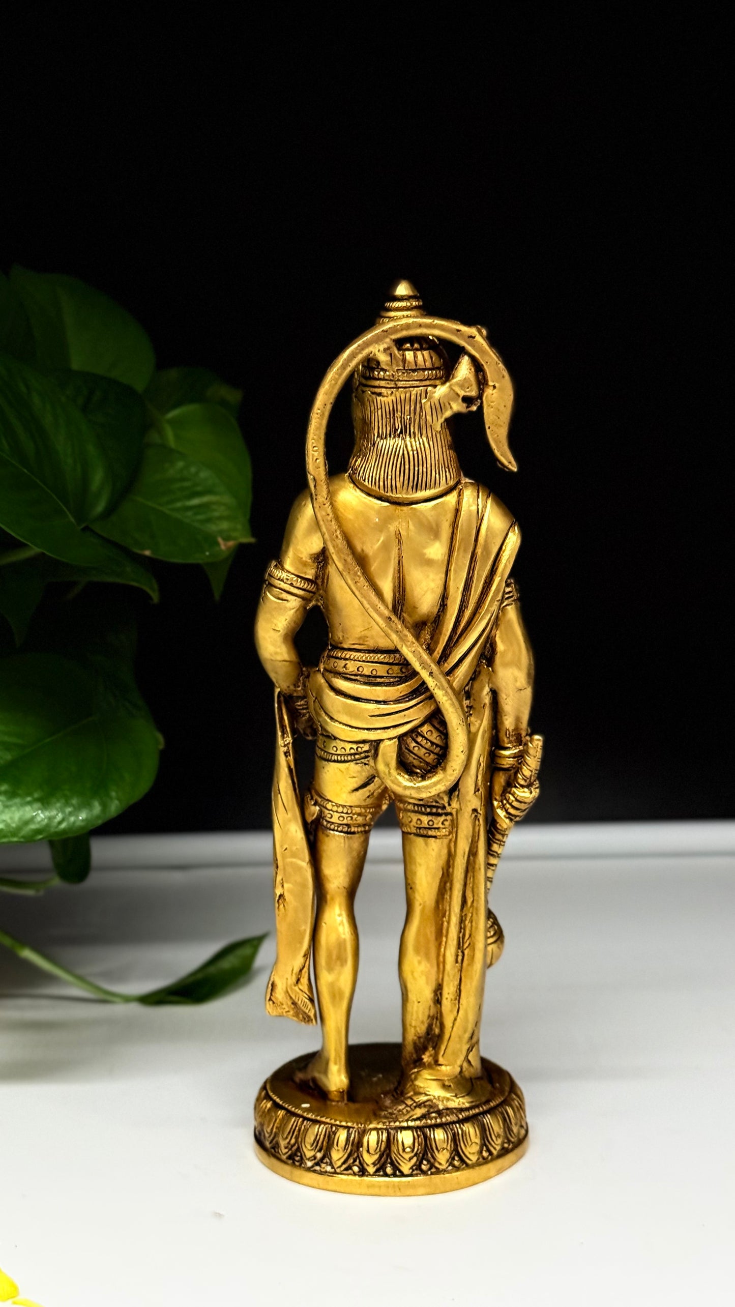 Handcrafted Brass Hanuman Idol - A Symbol of Strength & Devotion
