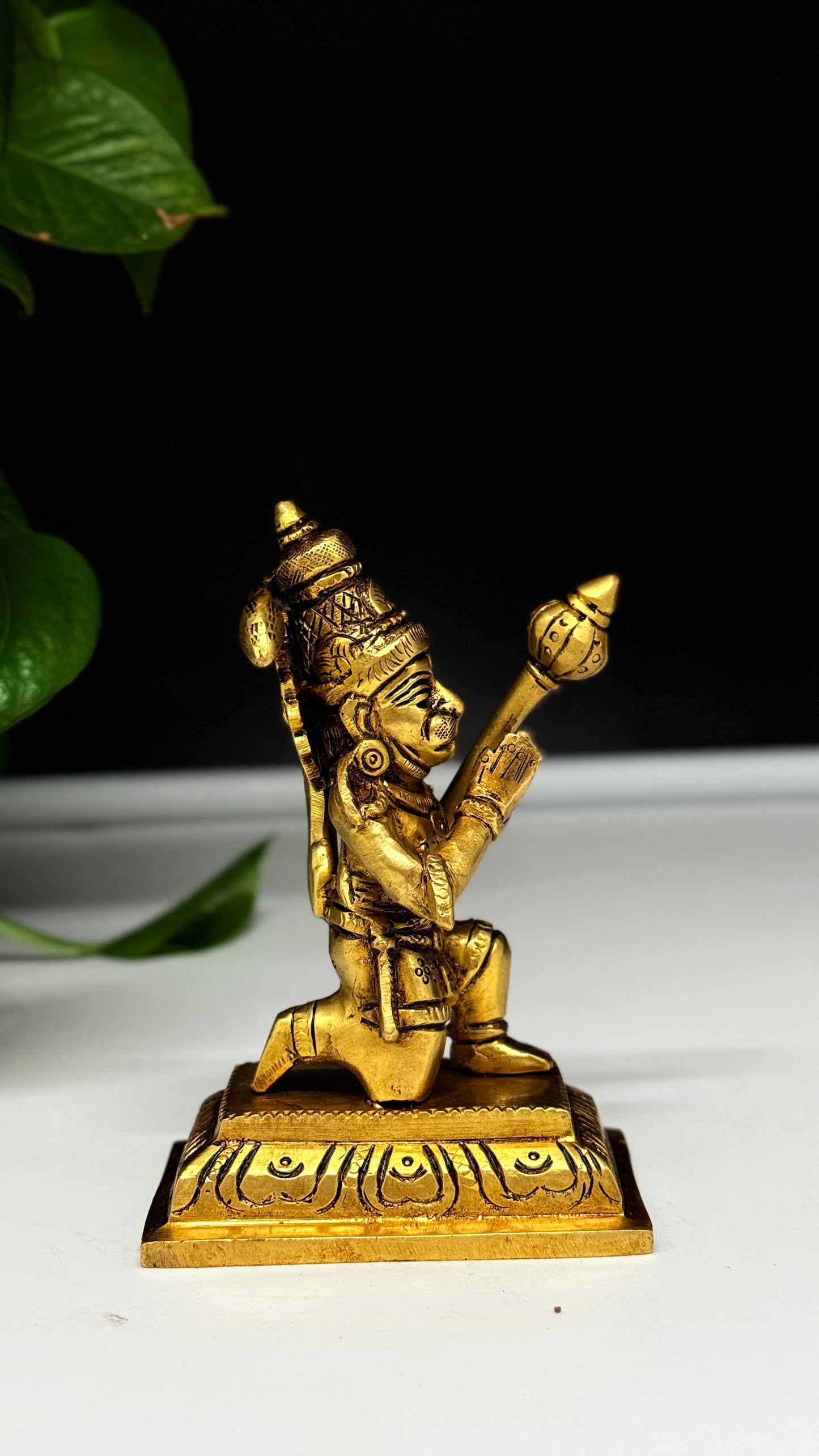Handcrafted Brass Hanuman Statue