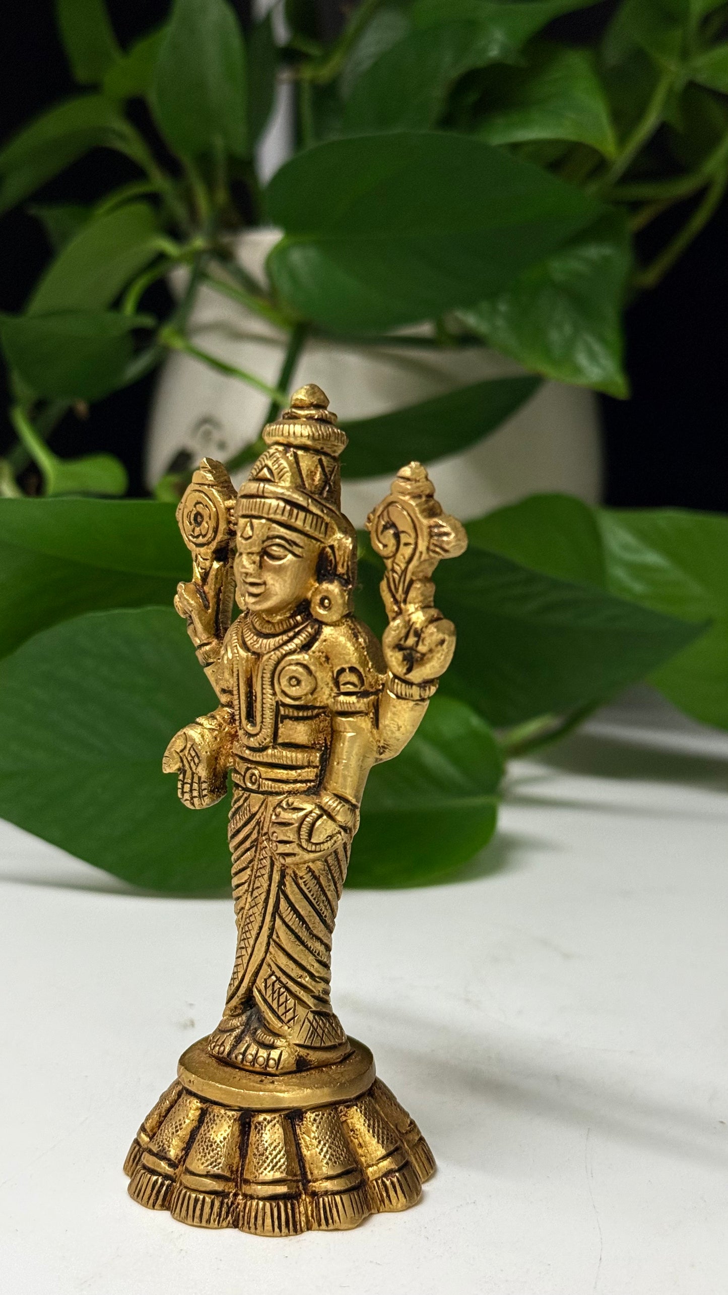 Antique Brass Balaji Idol - Bring Home Prosperity & Blessings