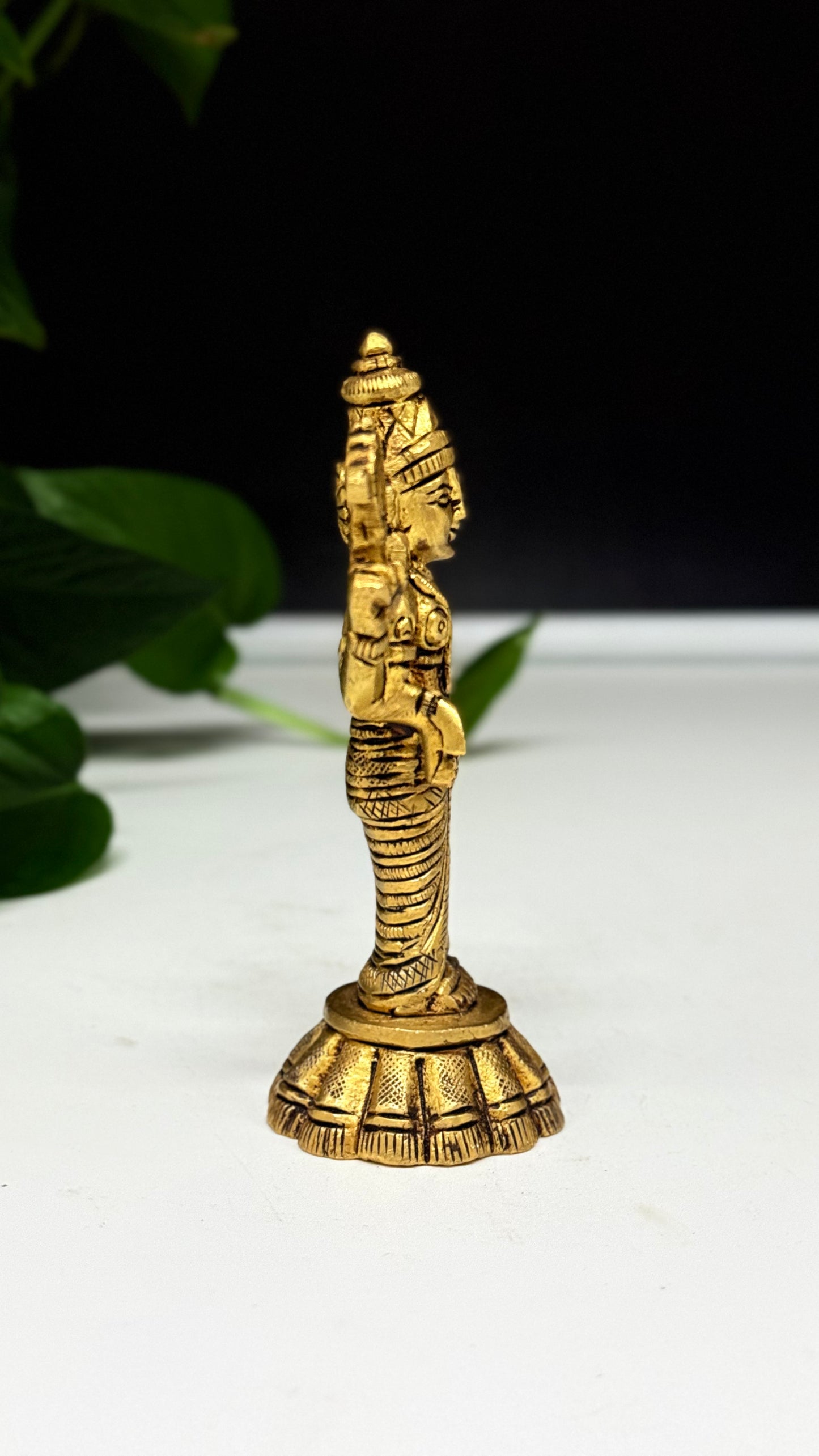 Antique Brass Balaji Idol - Bring Home Prosperity & Blessings