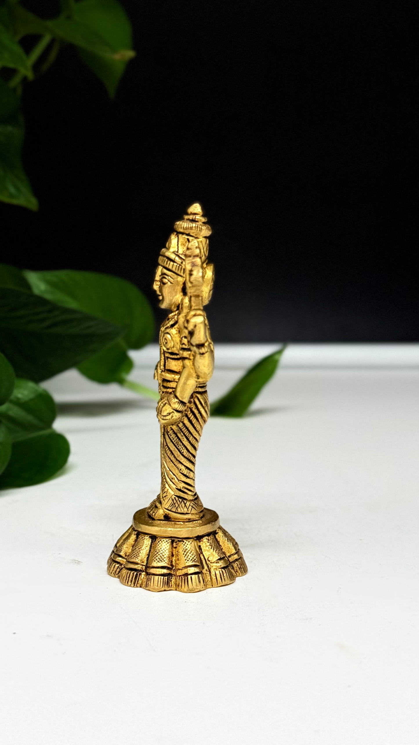 Antique Brass Balaji Idol - Bring Home Prosperity & Blessings
