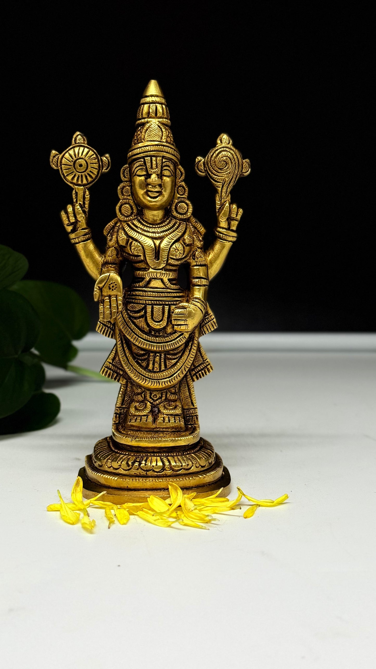 Brass Lord Venkateswara Idol