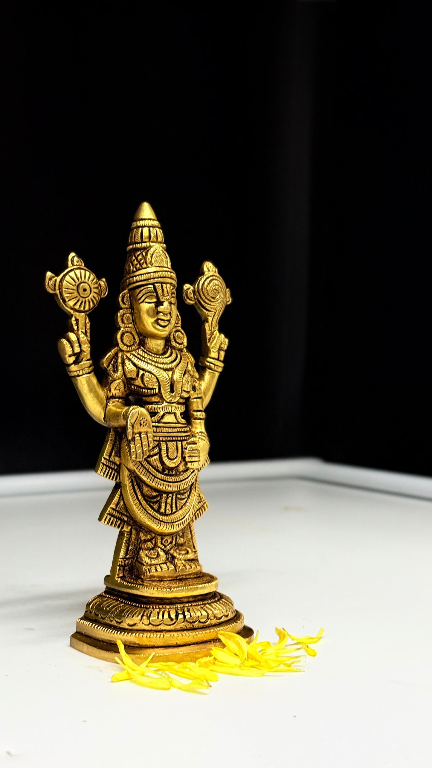Brass Lord Venkateswara Idol