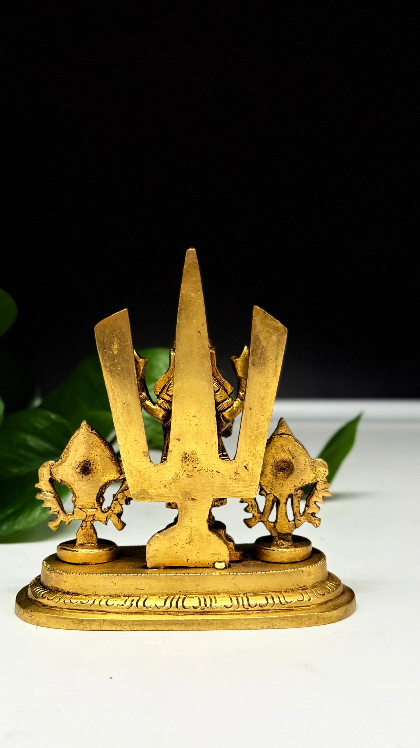 Handcrafted Brass Tirupati Balaji Murti - Lord Venkateswara Srinivasa Statue for Home Puja and Decor