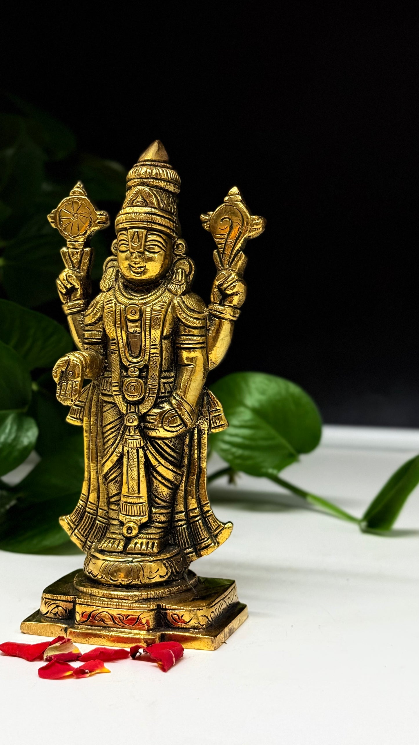 Handcrafted Brass Lord Venkateswara Balaji Idol