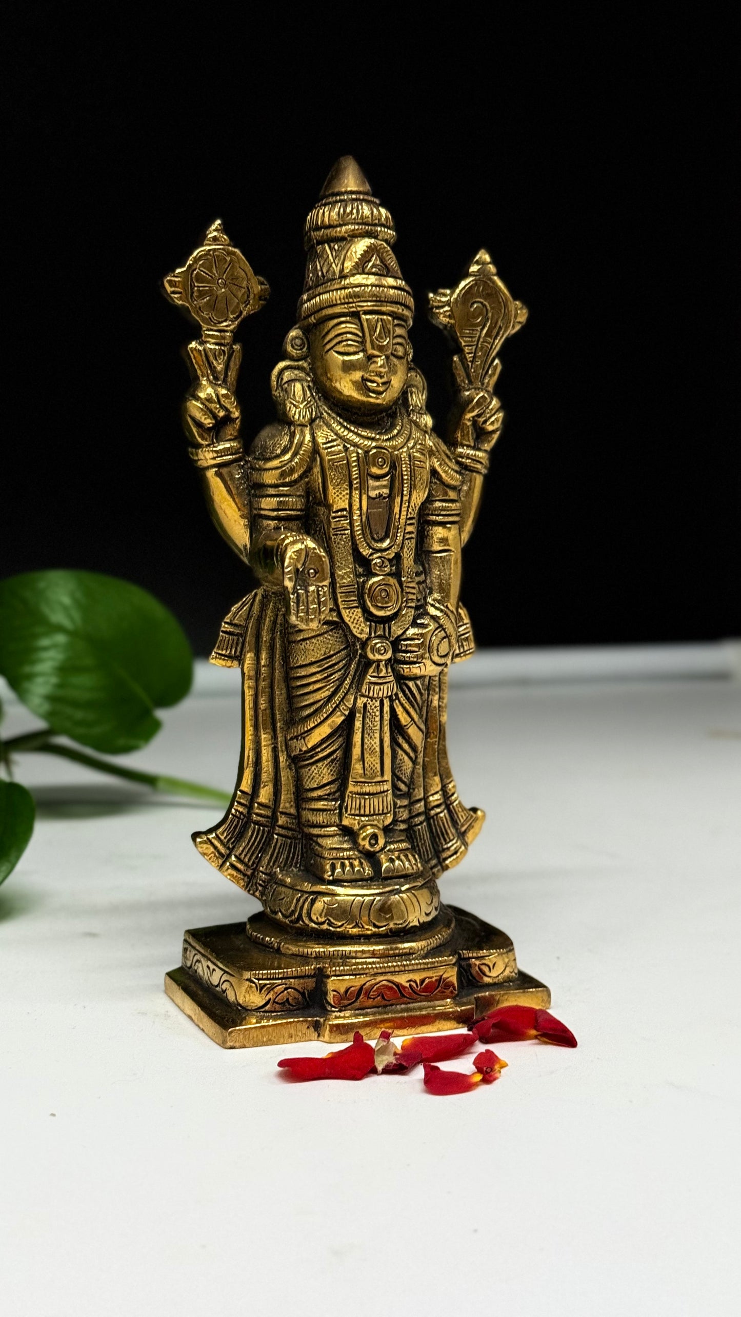 Handcrafted Brass Lord Venkateswara Balaji Idol