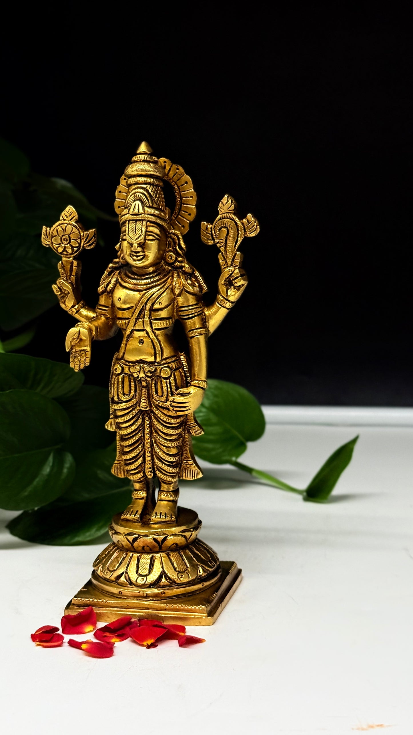 Lord Venkateswara Brass Idol: A Divine Masterpiece