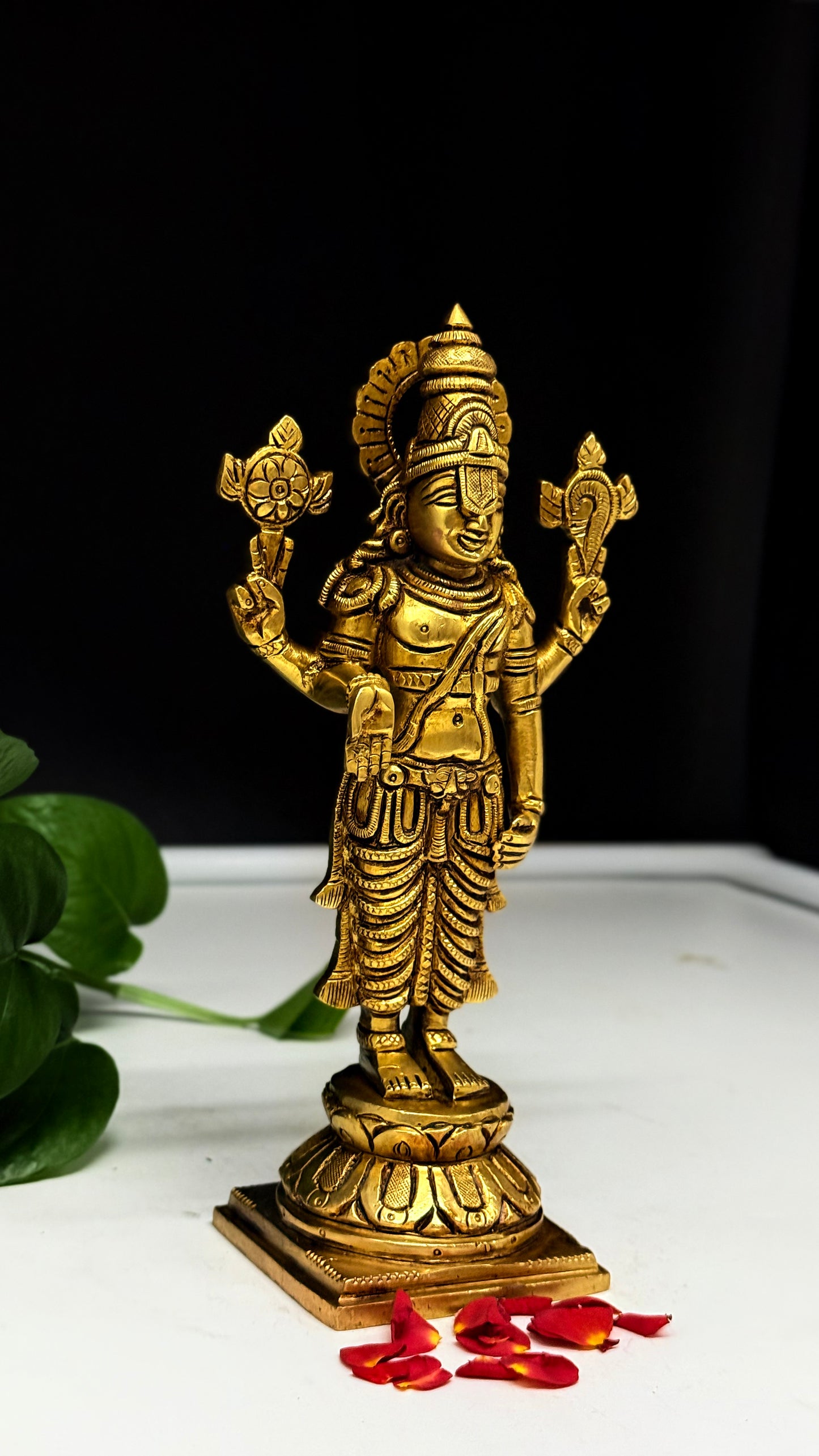 Lord Venkateswara Brass Idol: A Divine Masterpiece