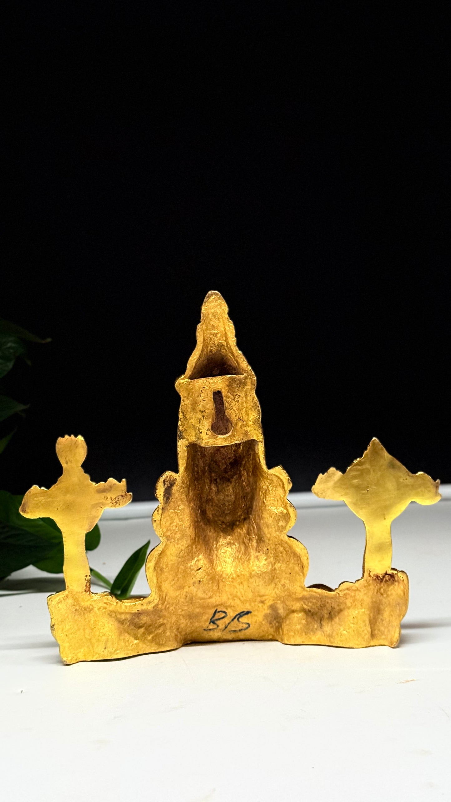 Brass Lord Venkateswara Face & Attributes Idol